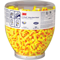 E-A-Rsoft™ Yellow Neons™ Earplugs, Bulk - Canister SAI104 | Meunier Outillage Industriel