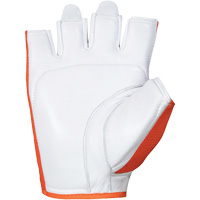 Vibrastop Half-Finger Vibration-Dampening Gloves, Size Medium, Goatskin Palm Meunier Outillage Industriel
