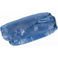 Lightweight Sleeves, 18" long, Vinyl, Blue Meunier Outillage Industriel