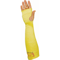 Sleeves, Kevlar&reg;, 18", ANSI/ISEA 105 Level 3, Yellow Meunier Outillage Industriel
