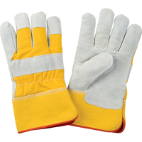 Gants d'ajusteur doubl&eacute;s pour l'hiver de premi&egrave;re qualit&eacute;, 2T-Grand, Paume en Cuir de vache refendu, Doublure en Molleton de mousse Meunier Outillage Industriel