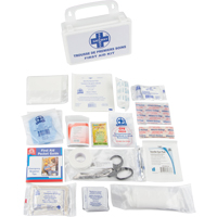 Trousse de premiers soins, Dispositif m&eacute;dical Classe 1, Boîte en plastique Meunier Outillage Industriel