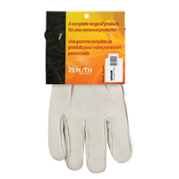Gants de conducteur doubl&eacute;s pour l'hiver d'usage standard, 2T-Grand, Paume en Cuir fleur de vache, Molleton Meunier Outillage Industriel