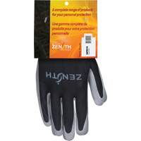 Gants enduits confortables de premi&egrave;re qualit&eacute;, 7/Petit, R&ecirc;vetement Nitrile, Calibre 13, Enveloppe en Polyester Meunier Outillage Industriel