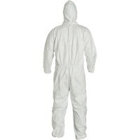 Hooded Coveralls, 4X-Large, White, Tyvek&reg; 400 Meunier Outillage Industriel