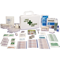 Welders' First Aid Kits, Class 1 Medical Device, Plastic Box Meunier Outillage Industriel