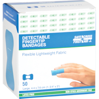 Bandages, Bout de doigt, 3", Tissu d&eacute;tectable, St&eacute;rile Meunier Outillage Industriel