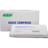 Gauze Compress, Pad, 36" L x 36" W, Sterile, Medical Device Class 1 Meunier Outillage Industriel