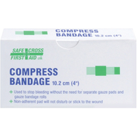 Compress (Pressure) Bandages, 4" L x 4" W Meunier Outillage Industriel