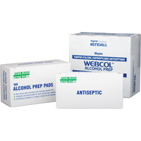 Alcohol Swabs, Towelette, Antiseptic Meunier Outillage Industriel