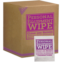 Personal Equipment Wipes, 100 Wipes, 8-3/16" x 5-1/4" SAY553 | Meunier Outillage Industriel