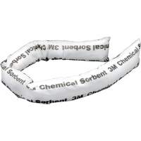 Chemical Sorbent Mini-Boom, Chemical, 4' L x 3" W, 12 gal. Absorbancy, 12 /Pack SB775 | Meunier Outillage Industriel