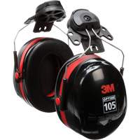 Peltor Optime 105 Series Earmuffs, Cap Mount, 27 NRR dB Meunier Outillage Industriel