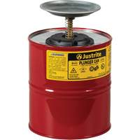 Plunger Cans, 1 US gal. Capacity SC309 | Meunier Outillage Industriel