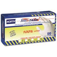 Sensi-Task Disposable Gloves, Large, Latex, 5-mil, Powder-Free, White Meunier Outillage Industriel