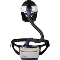 Trousse industrielle lourde pour APR motoris&eacute; TR-600 de Versaflo, Capuchon & visi&egrave;re, Pile Lithium-ion Meunier Outillage Industriel