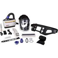 Trousse industrielle lourde pour APR motoris&eacute; TR-600 de Versaflo, Capuchon & visi&egrave;re, Pile Lithium-ion Meunier Outillage Industriel