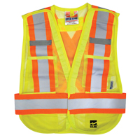 Veste d&eacute;tachable Open Road, Jaune lime haute visibilit&eacute;, Polyester Meunier Outillage Industriel