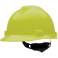 Casques de protection V-Gard &agrave; suspension Fas-Trac, R&eacute;pond aux normes CSA type 1, Suspension Rochet, Non ventil&eacute; Meunier Outillage Industriel