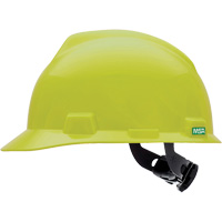 Casques de protection V-Gard &agrave; suspension Fas-Trac, R&eacute;pond aux normes CSA type 1, Suspension Rochet, Non ventil&eacute; Meunier Outillage Industriel