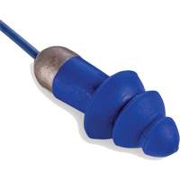 Rockets&reg; Metal Detectable Reusable Earplugs, Corded, One-Size, Bulk - Plastic Case, 27 NRR dB Meunier Outillage Industriel