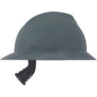 Casques de s&eacute;curit&eacute; &agrave; bordure compl&egrave;te V-Gard, R&eacute;pond aux normes CSA type 1, Suspension Rochet, Non ventil&eacute; Meunier Outillage Industriel