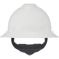 Casques de s&eacute;curit&eacute; &agrave; bordure compl&egrave;te V-Gard, R&eacute;pond aux normes CSA type 1, Suspension Rochet, Non ventil&eacute; Meunier Outillage Industriel