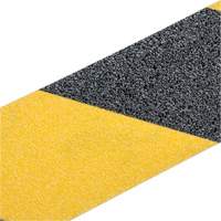 Premium Anti-Skid Tape, 2" x 60', Black & Yellow Meunier Outillage Industriel