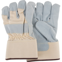Gants en cuir r&eacute;sistants &agrave; la coupe, Taille T-Grand/10, Calibre 10, Enveloppe en PEHP, ASTM ANSI niveau A6/EN 388 niveau F Meunier Outillage Industriel