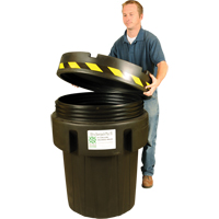 Baril de r&eacute;cup&eacute;ration Ultra-Recycled Overpack, 95 gal., Stationnaire Meunier Outillage Industriel