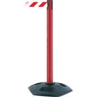 Single Line Heavy Duty Receiver Post, 38" High, Black Meunier Outillage Industriel