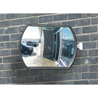 Roundtangular Convex Mirror with Telescopic Arm, 24" H x 36" W, Indoor/Outdoor SDP531 | Meunier Outillage Industriel