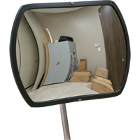 Roundtangular Convex Mirror with Telescopic Arm, 20" H x 30" W, Indoor/Outdoor SDP534 | Meunier Outillage Industriel