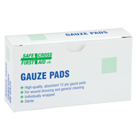 Gauze , Pad, 3" L x 3" W, Sterile, Medical Device Class 1 Meunier Outillage Industriel