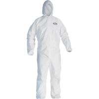 Kleenguard A45 Liquid/Particle Surface Prep & Paint Coveralls, Small, White, Microporous Meunier Outillage Industriel