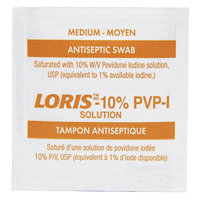 Povidone Iodine Prep Treatment, Towelette, Antiseptic Meunier Outillage Industriel