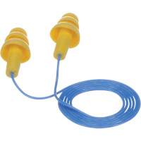 E-A-R Ultrafit Premolded Earplugs, Corded, Bulk - Polybag, 25 dB NRR, One-Size Meunier Outillage Industriel