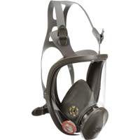 Respirateur r&eacute;utilisable &agrave; masque complet s&eacute;rie 6000, &eacute;lastom&egrave;re/Silicone/Thermoplastique, Moyen Meunier Outillage Industriel