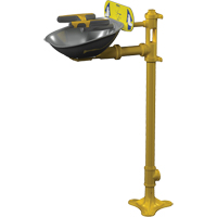 Halo Face/Eyewash Stations, Pedestal Installation, Stainless Steel Bowl Meunier Outillage Industriel