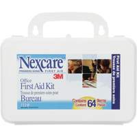 Nexcare™ Office First Aid Kit, Class 2 Medical Device, Plastic Box SEC105 | Meunier Outillage Industriel