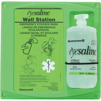 Support mural pour solution saline de douche oculaire, Simple Meunier Outillage Industriel