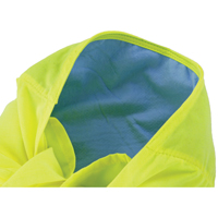 Chill-Its<sup>®</sup> 6710CT Cooling Triangle Hats, High Visibility Lime-Yellow SEC685 | Meunier Outillage Industriel