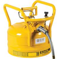 D.O.T. AccuFlow™ Safety Cans, Type II, Steel, 2.5 US gal., Yellow, FM Approved SED121 | Meunier Outillage Industriel