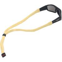 Cordons &agrave; lunettes de s&eacute;curit&eacute; en Kevlar naturel avec embouts standards Meunier Outillage Industriel