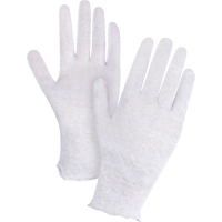 Lightweight Inspection Gloves, Poly/Cotton, Unhemmed Cuff, Ladies SEE783 | Meunier Outillage Industriel
