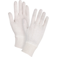 Mediumweight Inspection Gloves, Poly/Cotton, Knit Wrist Cuff, Men's SEE790 | Meunier Outillage Industriel