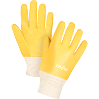 Gants &agrave; fini rugueux et r&eacute;sistants aux produits chimiques, Taille 9, 10" lo, PVC, Doublure en Interlock, 47-mil Meunier Outillage Industriel