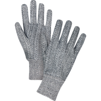 Jersey Gloves, X-Large, Salt & Pepper, Unlined, Knit Wrist SEE952 | Meunier Outillage Industriel