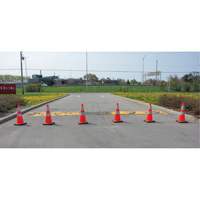 Traffic Cone, 28", Orange, 4" & 6" Reflective Collar(s) SEF028 | Meunier Outillage Industriel