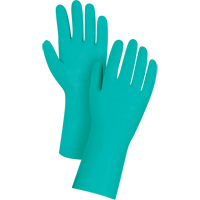 Diamond-Grip Chemical-Resistant Gloves, Size 8, 13" L, Nitrile, 11-mil SHF679 | Meunier Outillage Industriel